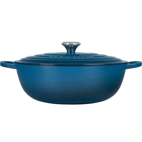 Le Creuset Signature Cast Iron 7.5 qt. Deep Teal Chef's Oven