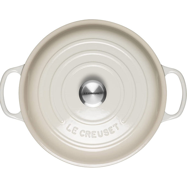 Le Creuset Meringue Signature 5-Quart Enameled Cast Iron Braiser