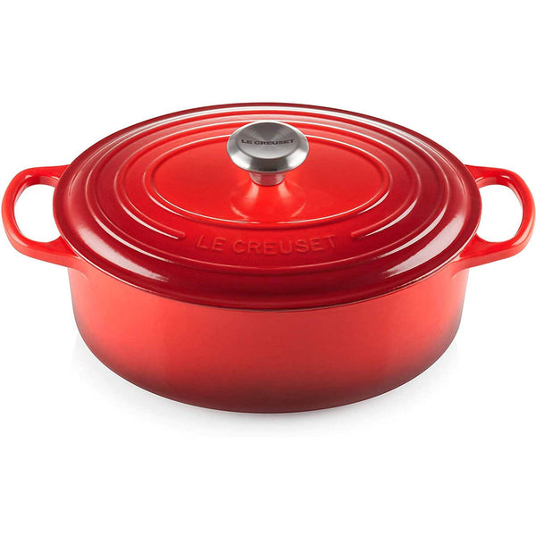 Le Creuset Signature Enameled Cast Iron Oval Dutch Oven, 9.5-Quart