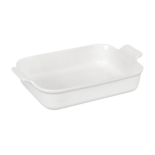 Le Creuset Heritage Square Casserole in White