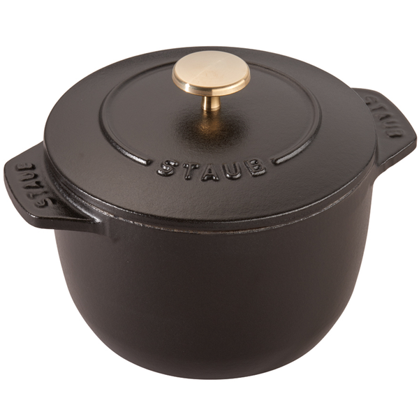  Staub Cast Iron 0.75-qt Petite French Oven - Matte Black, Made  in France: Home & Kitchen