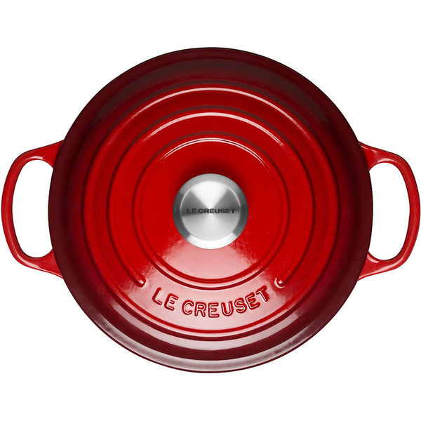 Le Creuset 3.5 qt. Signature Round Dutch Oven - Cerise