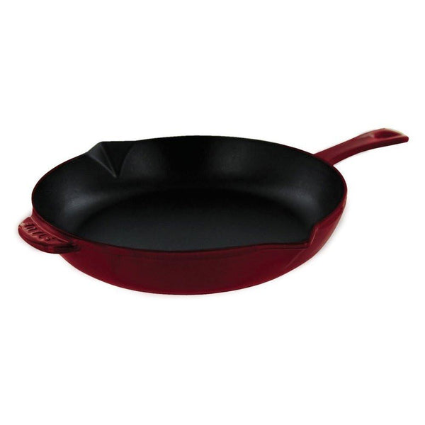 Staub Cast Iron Fry Pan, Grenadine, 10