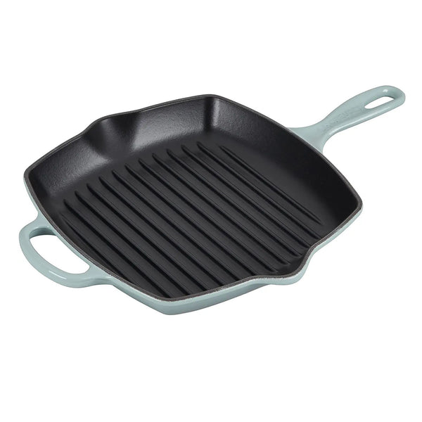 Rachael Ray Nitro 12-Inch Cast Iron Skillet, Gray