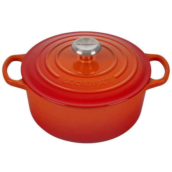 Le Creuset 7-Piece Signature Enameled Cast Iron Cookware Set - Flame