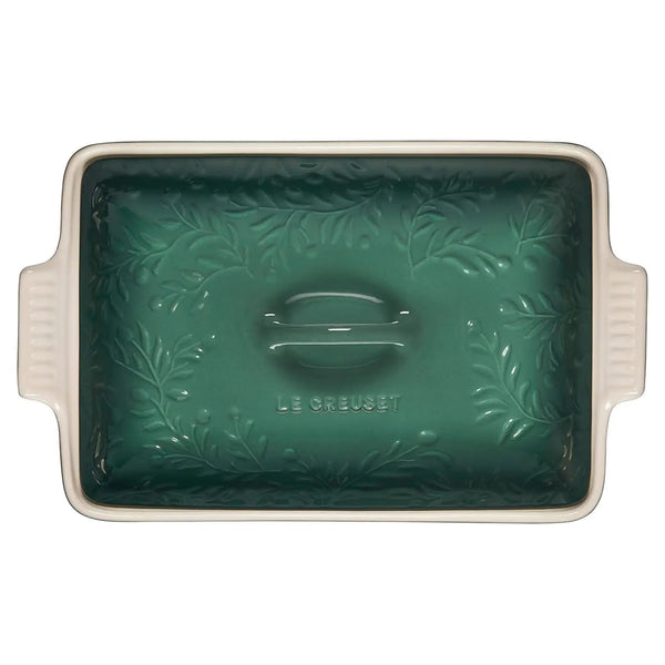 Le Creuset Stoneware Heritage Covered Square Baking Pan