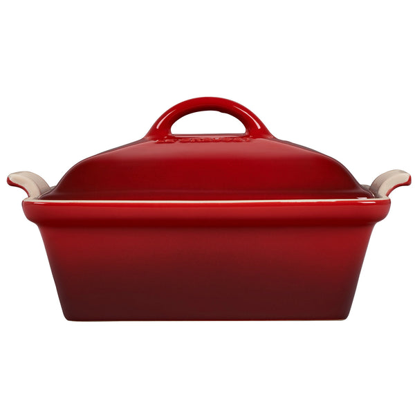 Smeg 5 qt Casserole Dish 9.5 with Lid - Red