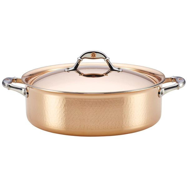 Ruffoni Symphonia Cupra 5-Quart Covered Braiser - Copper