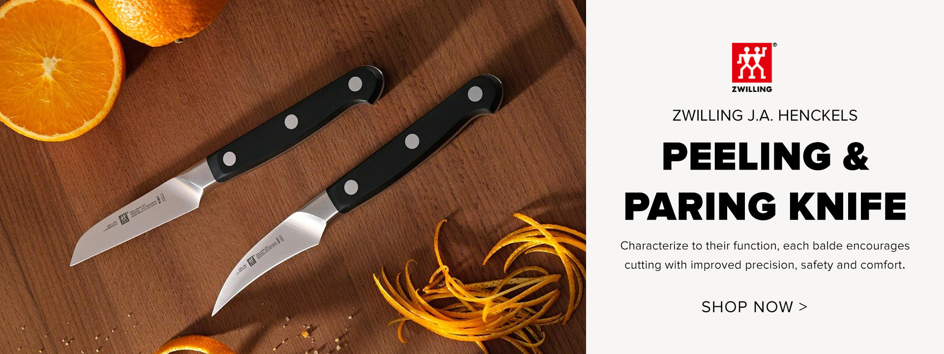 ZWILLING CUTLERY | PEELING AND PARING KNIFE