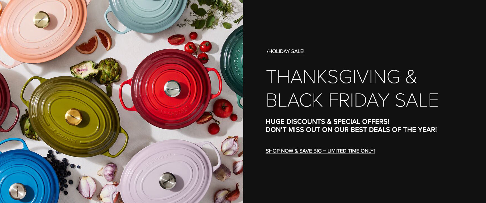 Le Creuset House Specials