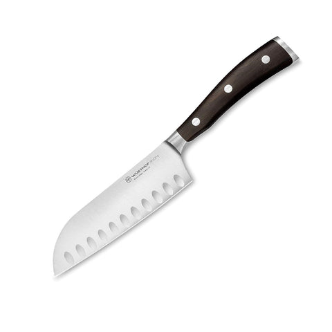 Wusthof Ikon 5'' Santoku Hollow Edge