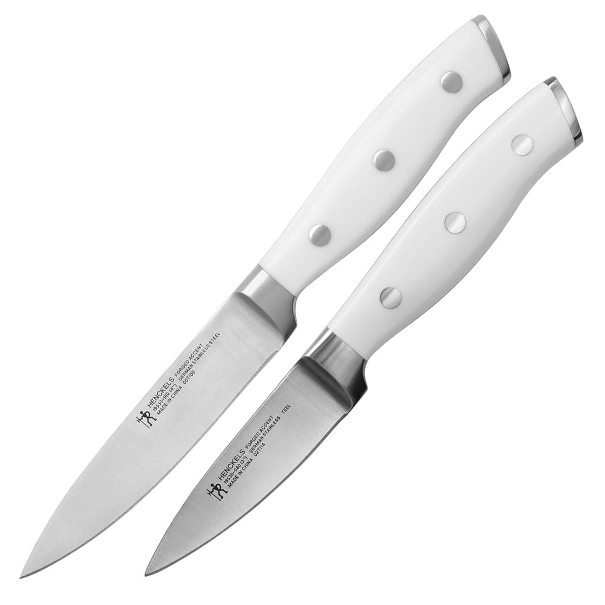 Henckels Forged Accent 2-pc Carving Set - White Handle