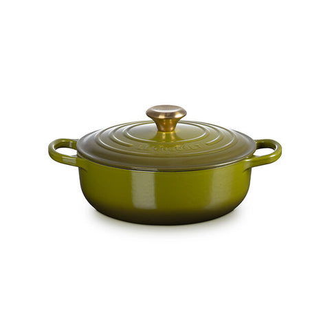 Le Creuset 3.5 qt. Signature Sauteuse - Olive