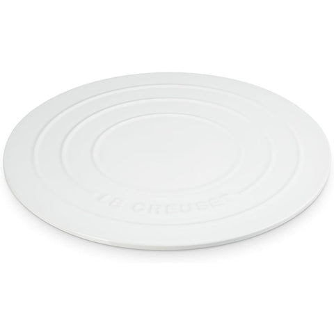 Le Creuset 15" Round Pizza Stone - White