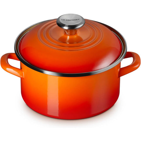 Le Creuset 3.8 qt. Petite Stockpot - Flame