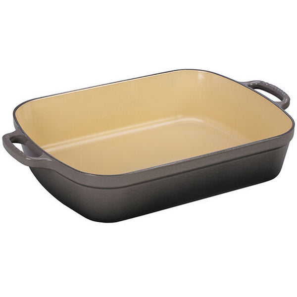 Le Creuset Signature Cast Iron 5.25 Quart Roaster - Oyster