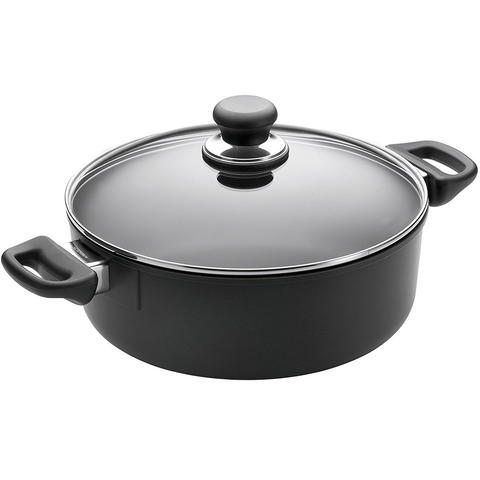 SCANPAN CLASSIC 3 3/4-QUART COVERED LOW STEW POT