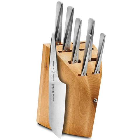  HENCKELS Definition 20-Piece Self-Sharpening Knife Block Set  for Paring, Boning, Santoku, Chefs, Carving, Kitchen Shears, German  Engineered Informed by 100+ Years of Mastery, Brown, Black, Silver: Home &  Kitchen