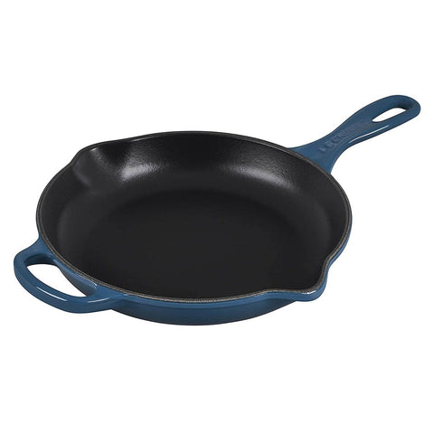 Le Creuset 9" Signature Iron Handle Skillet - Deep Teal