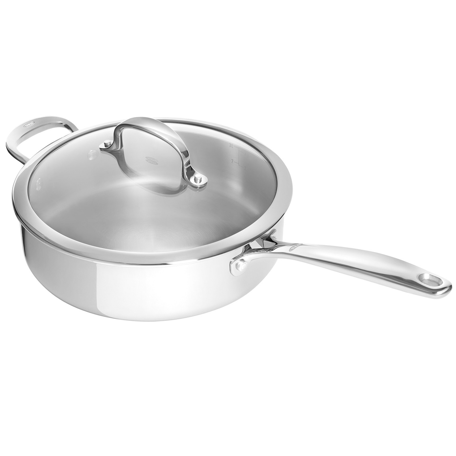 OXO Good Grips Pro 12 Frying Pan Skillet with Lid, 3