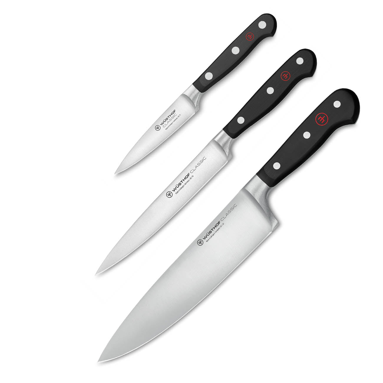 Kuhn Rikon 3-Piece Specialty Paring Knife Set 
