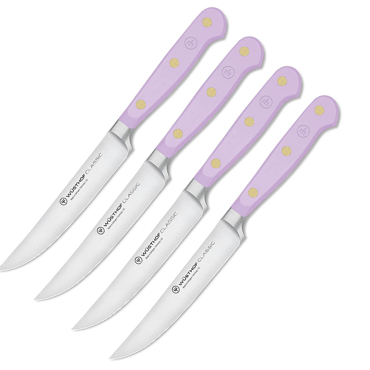 Wusthof Classic Steak Knife Set - 4 Piece Purple Yam – Cutlery and More