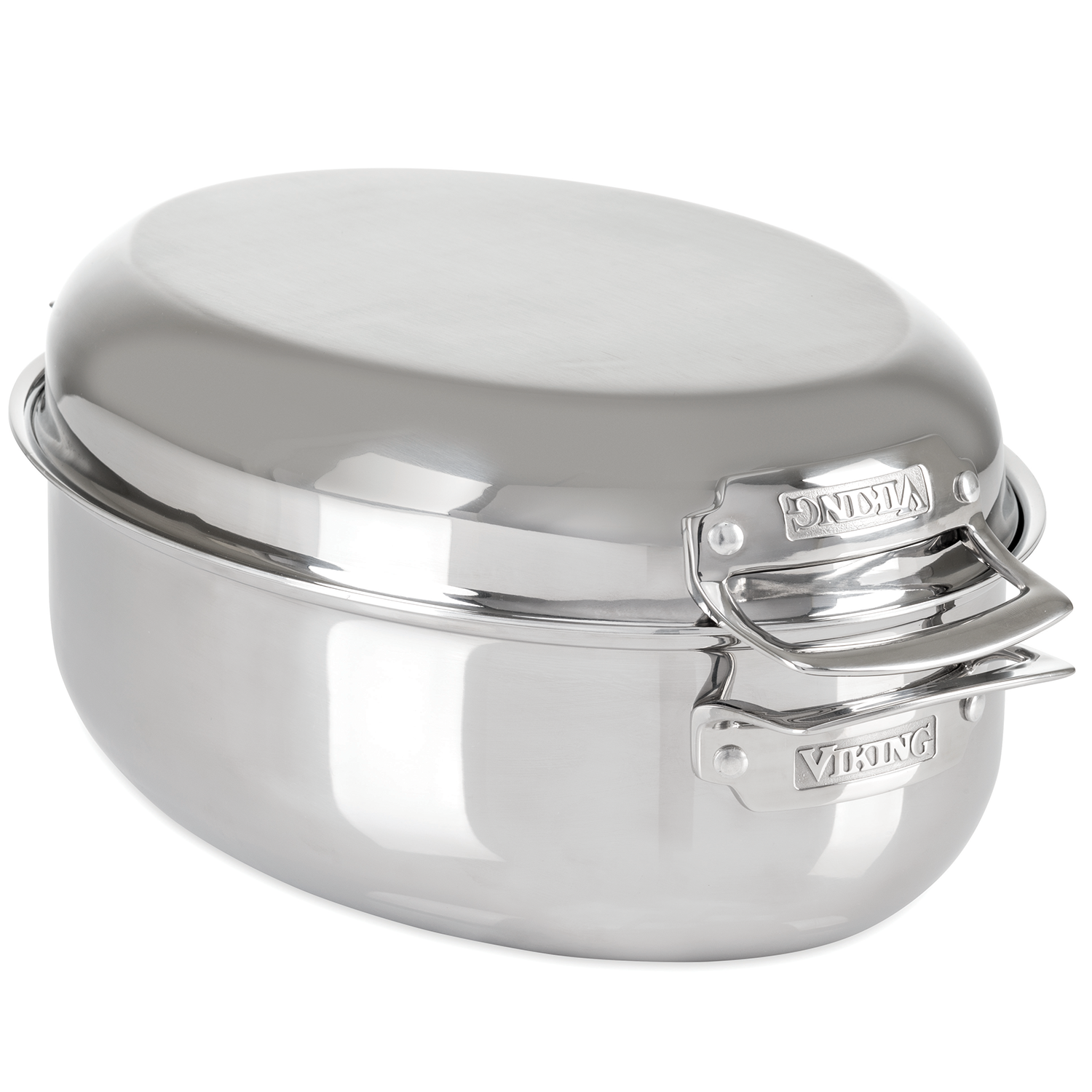 Viking 3-Ply Stainless Steel 12-Quart Stock Pot with Metal Lid