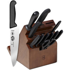 Victorinox Fibrox Knife Set with Block 10-Piece - Chef's Knives