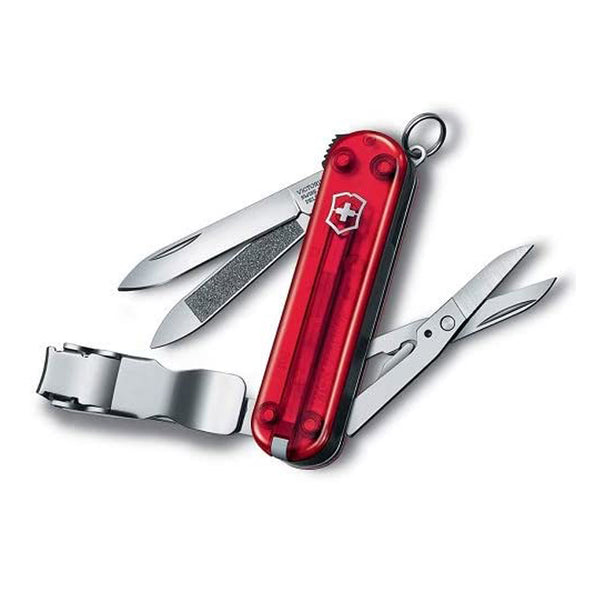 VICTORINOX NAIL CLIPPER & NAIL FILE SWISS ARMY STAINLESS STEEL +