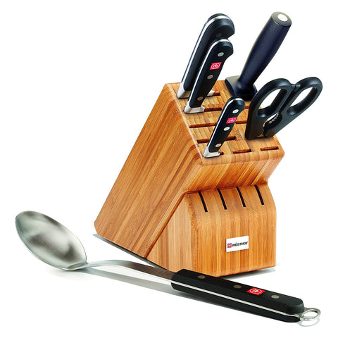 Wüsthof Classic Knife Block Set, One Size, Black, Stainless