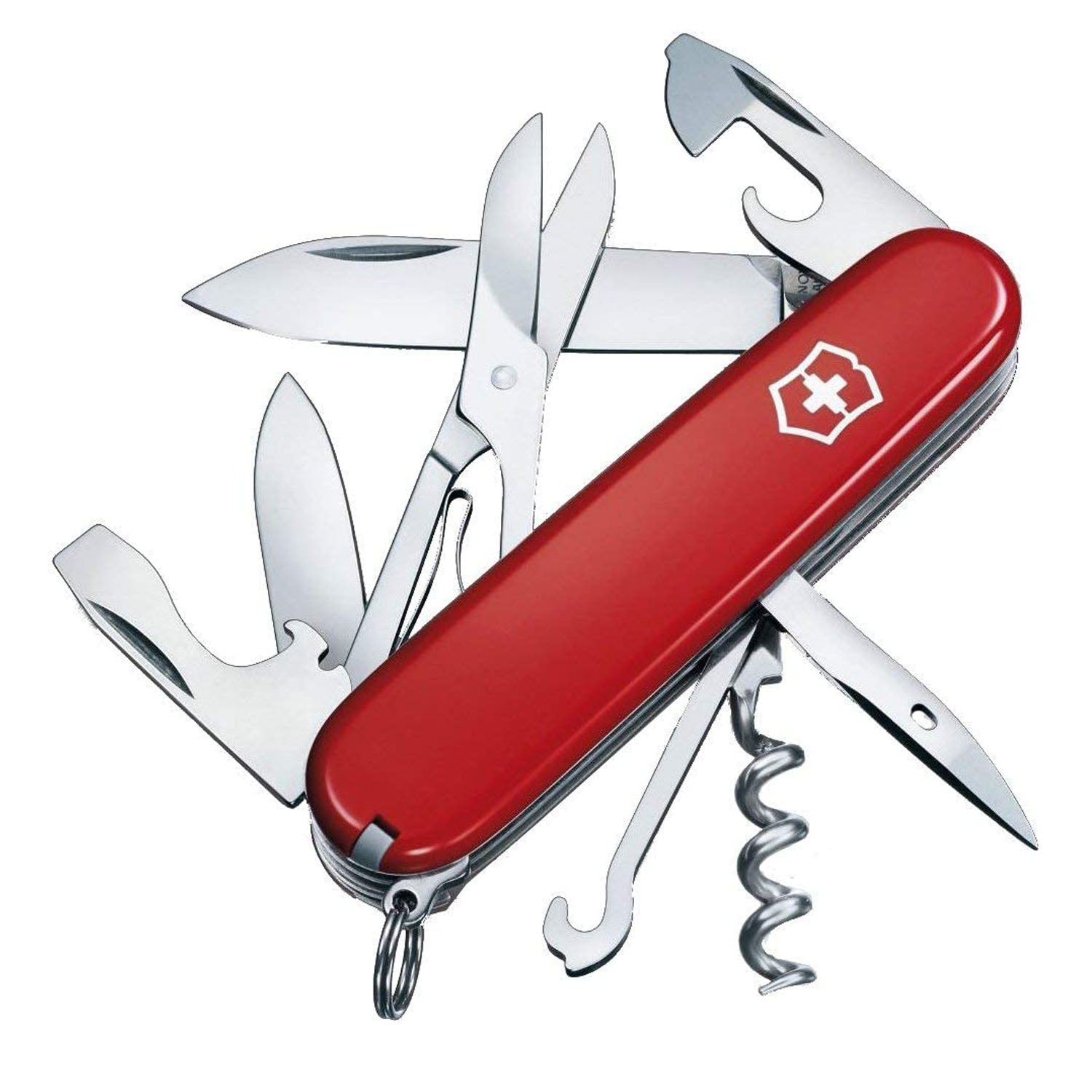 Victorinox Swiss Classic 7 Chinese Cleaver, Red TPE Handle
