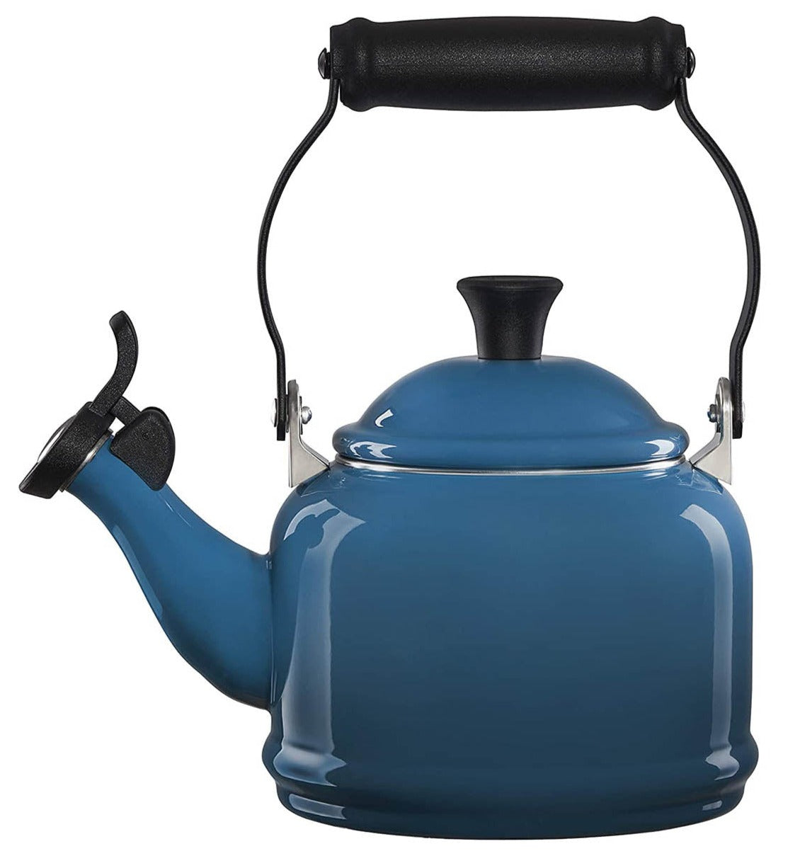 Staub Round Tea Kettle - 1 Qt - Dark Blue