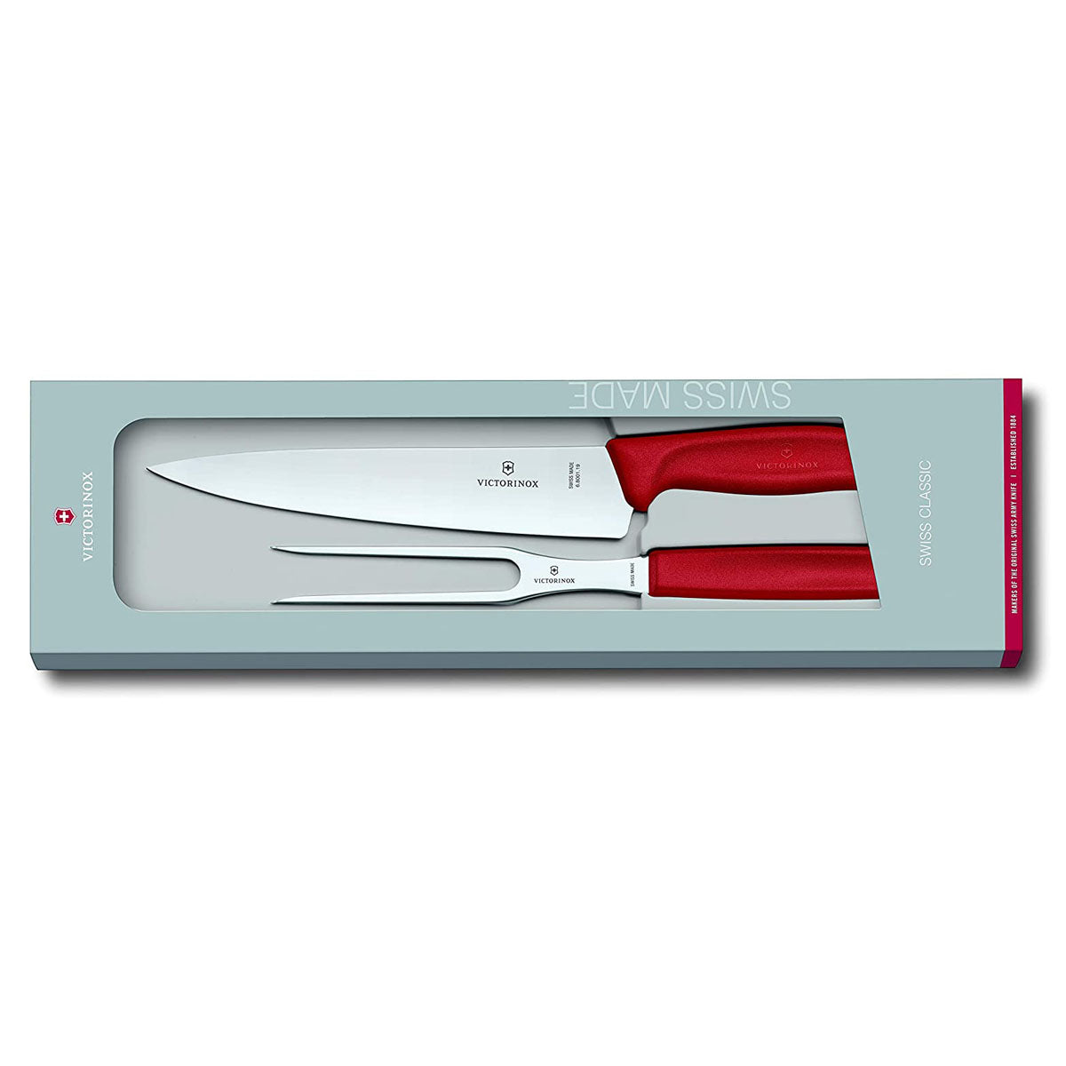 Victorinox Swiss Classic 6 Piece Paring Knife Set Red