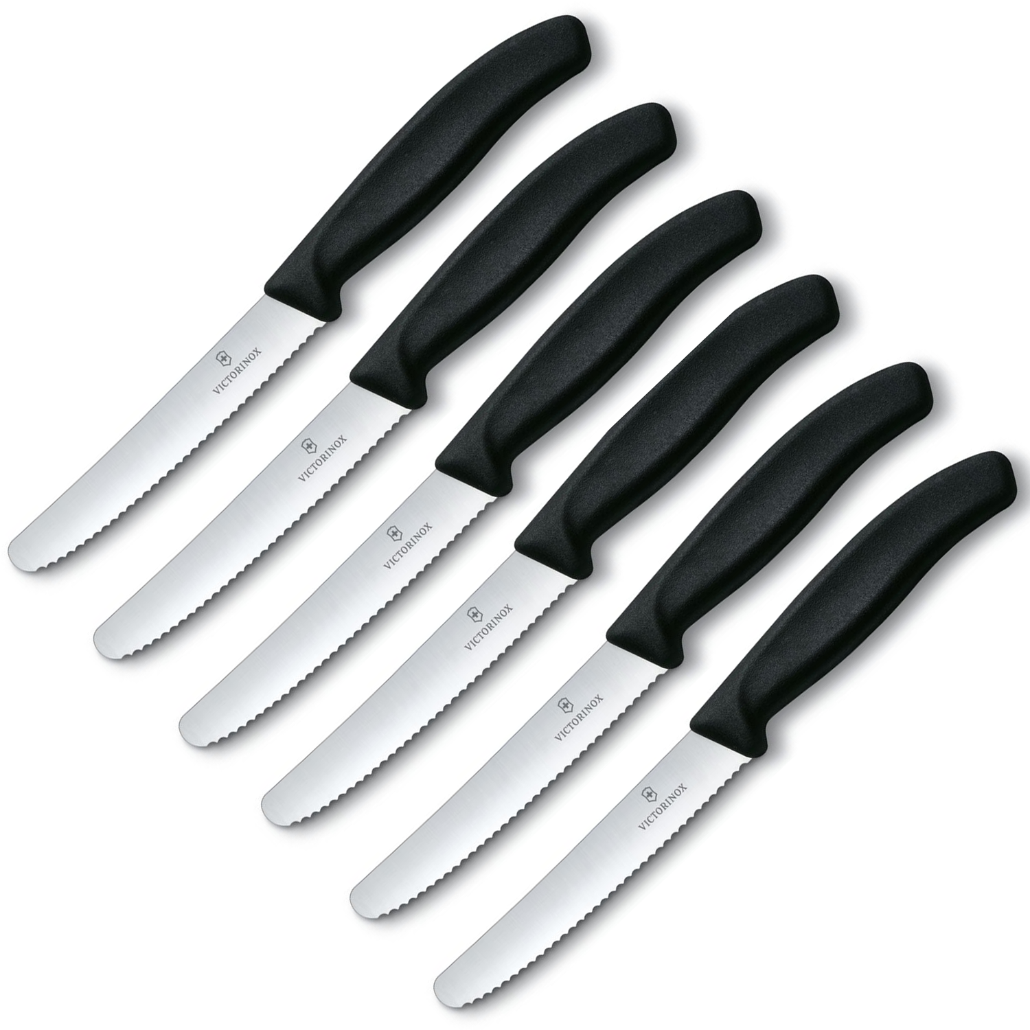 Victorinox Swiss Classic 6-Piece Steak Set - Durable Knives with Stainless  Steel Blades - Kitchen Utensils