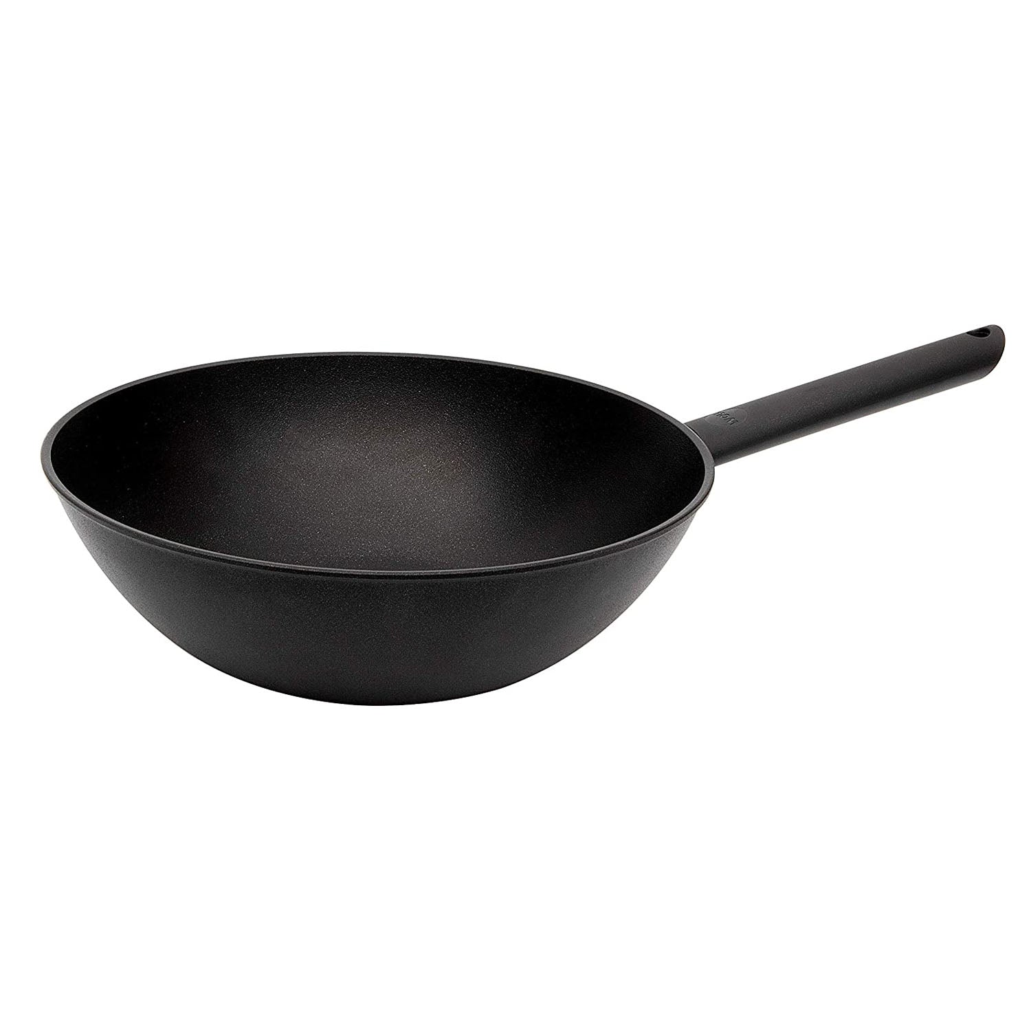 non stick iron wok pan made