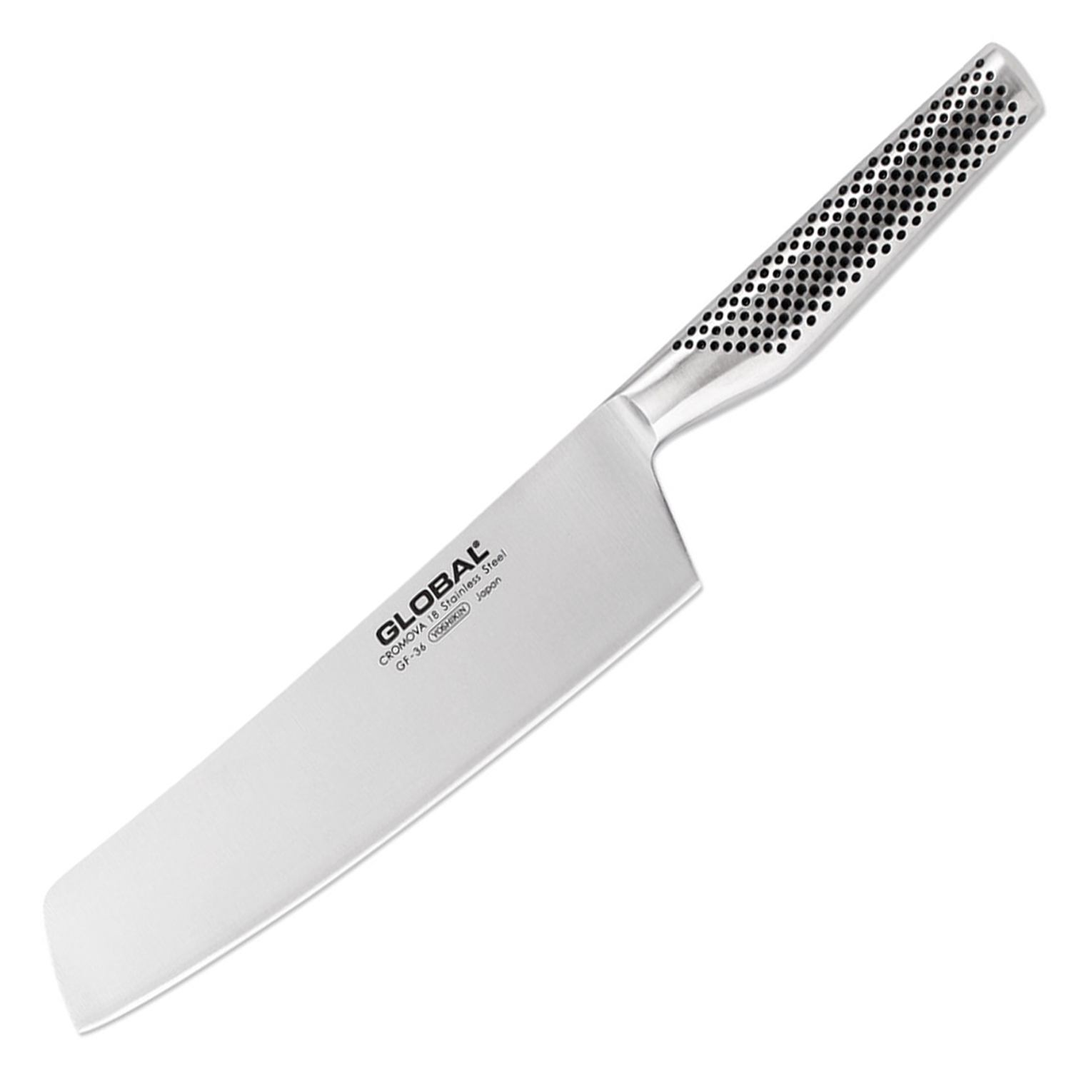 Global GF-36-8 inch, 20cm Heavyweight Vegetable Veggie Knife, 8, Stainles  Steel