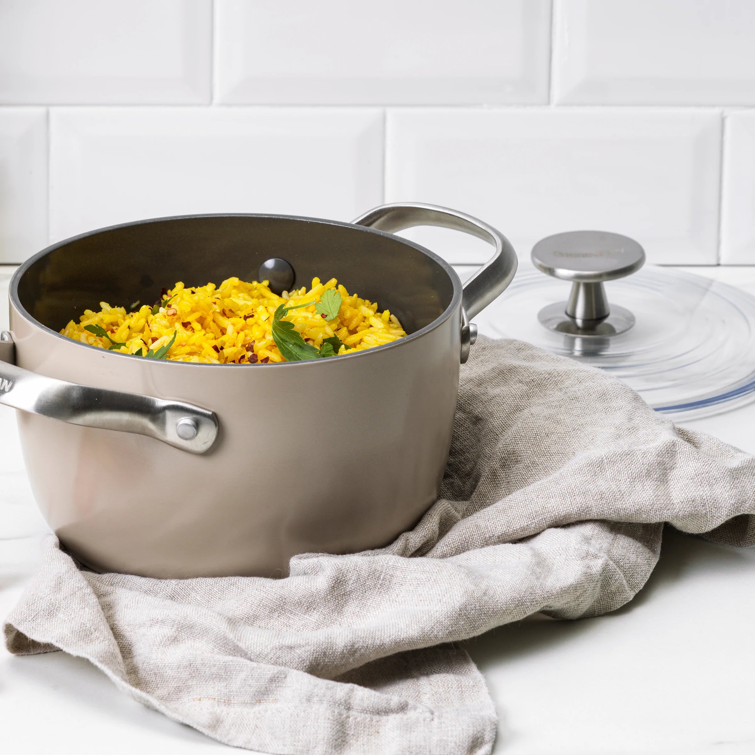 GreenPan 2-Quart Rice and Grains Cooker | Merlot