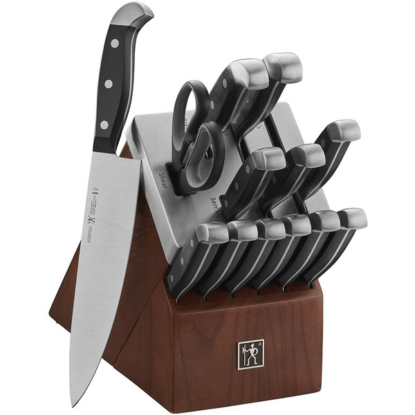 Henckels Classic 15-Piece Self-Sharpening Knife Block Set