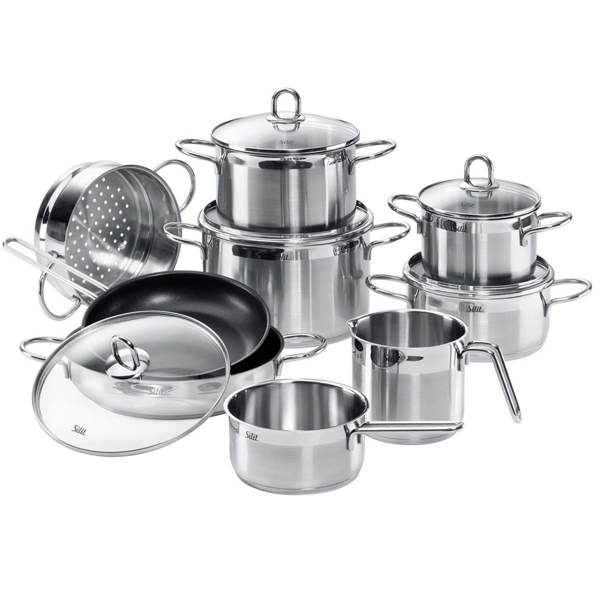 Tramontina Stainless Steel (18/10) 14 Pc Cookware Set